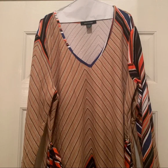 Ashley Stewart Stripe Dress - Picture 4 of 5